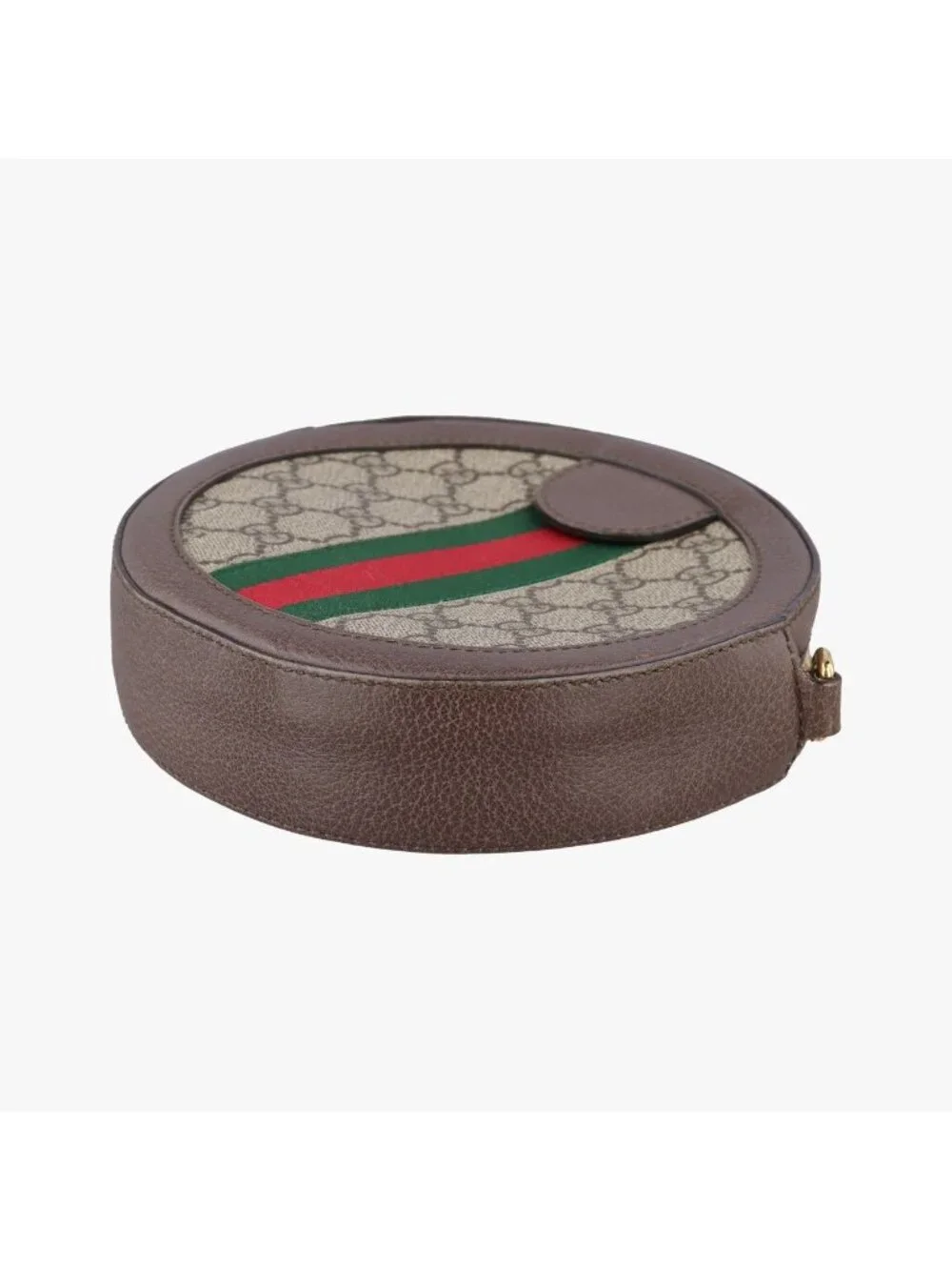 Gucci Ophidia Brown Beige Multi Canvas Leather Shoulder